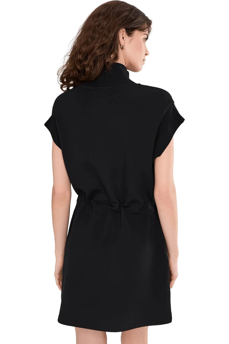 varley dress Yuna Scallop Knit Dress, Large in Caramel Clay/ Anise Flower This fine Varley Women's Mikel Knit Dress,
