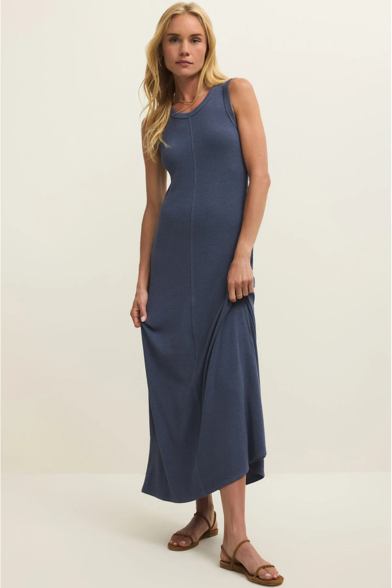 Z Supply Linden Slub Rib Maxi Dress Elizabeth Boutique Z Supply Linden Slub Rib Maxi Dress Elizabeth Boutique