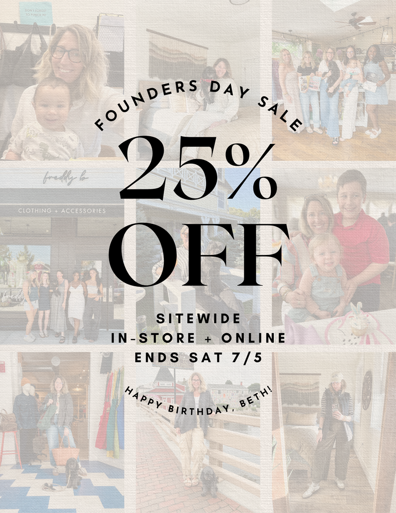 Founder's Day Sale