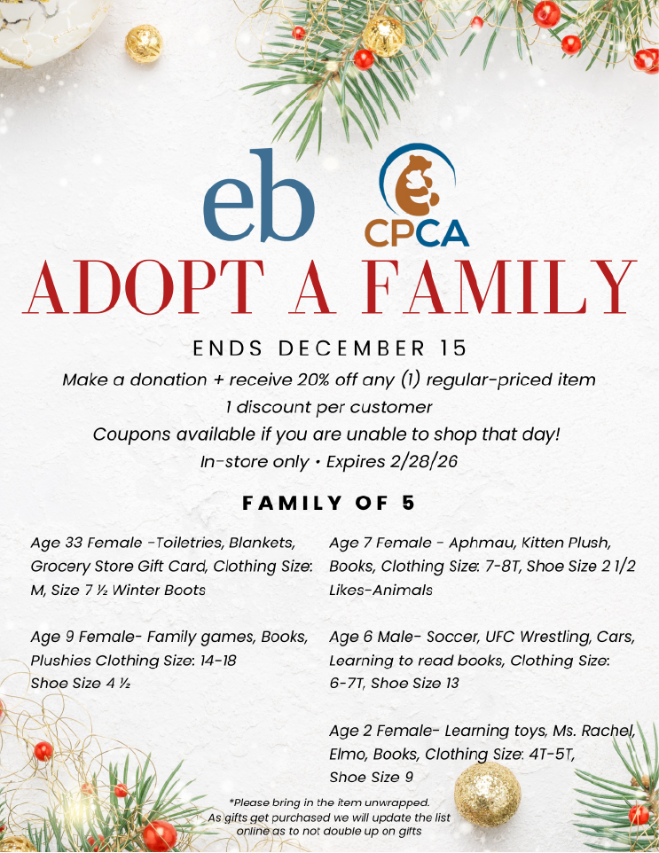 ADOPT A FAMILY