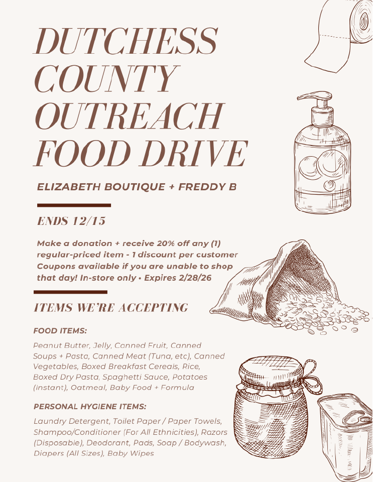 DUTCHESS COUNTY OUTREACH FOOD DRIVE