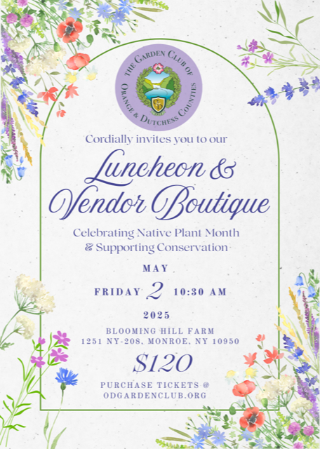 Orange + Dutchess Garden Club Pop-up Event