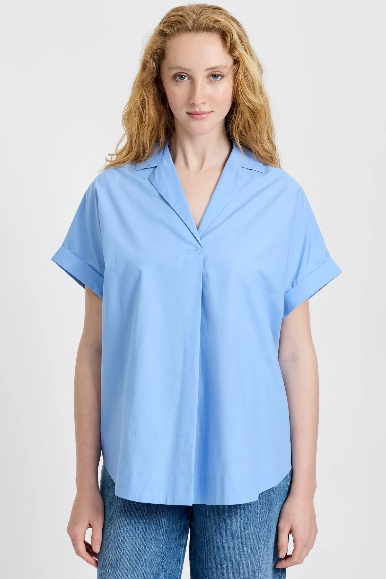 French Connection Poplin Collar Pullover – Elizabeth Boutique