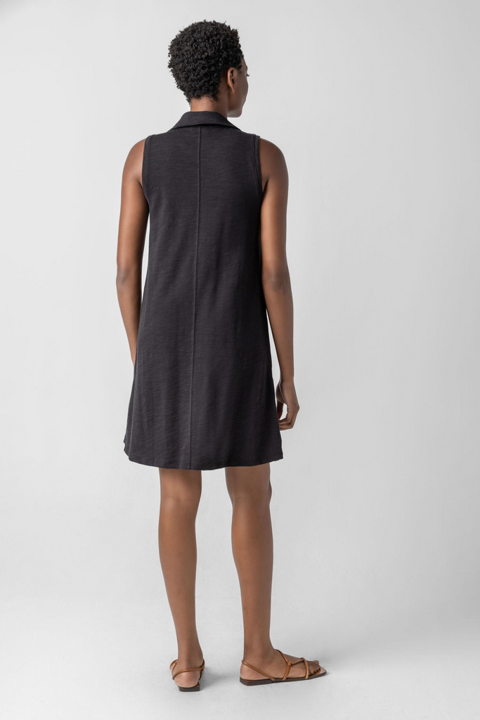 Lilla P Sleeveless Collared Dress