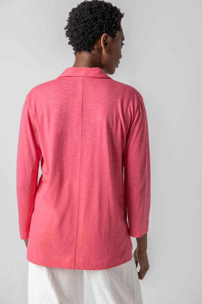 Lilla P 3/4 Sleeve Split Neck Tunic