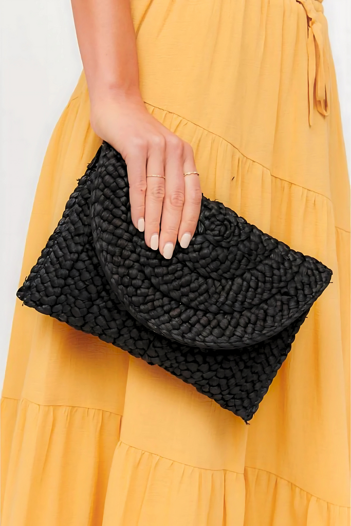 Urban Expressions Aegean Clutch in Black