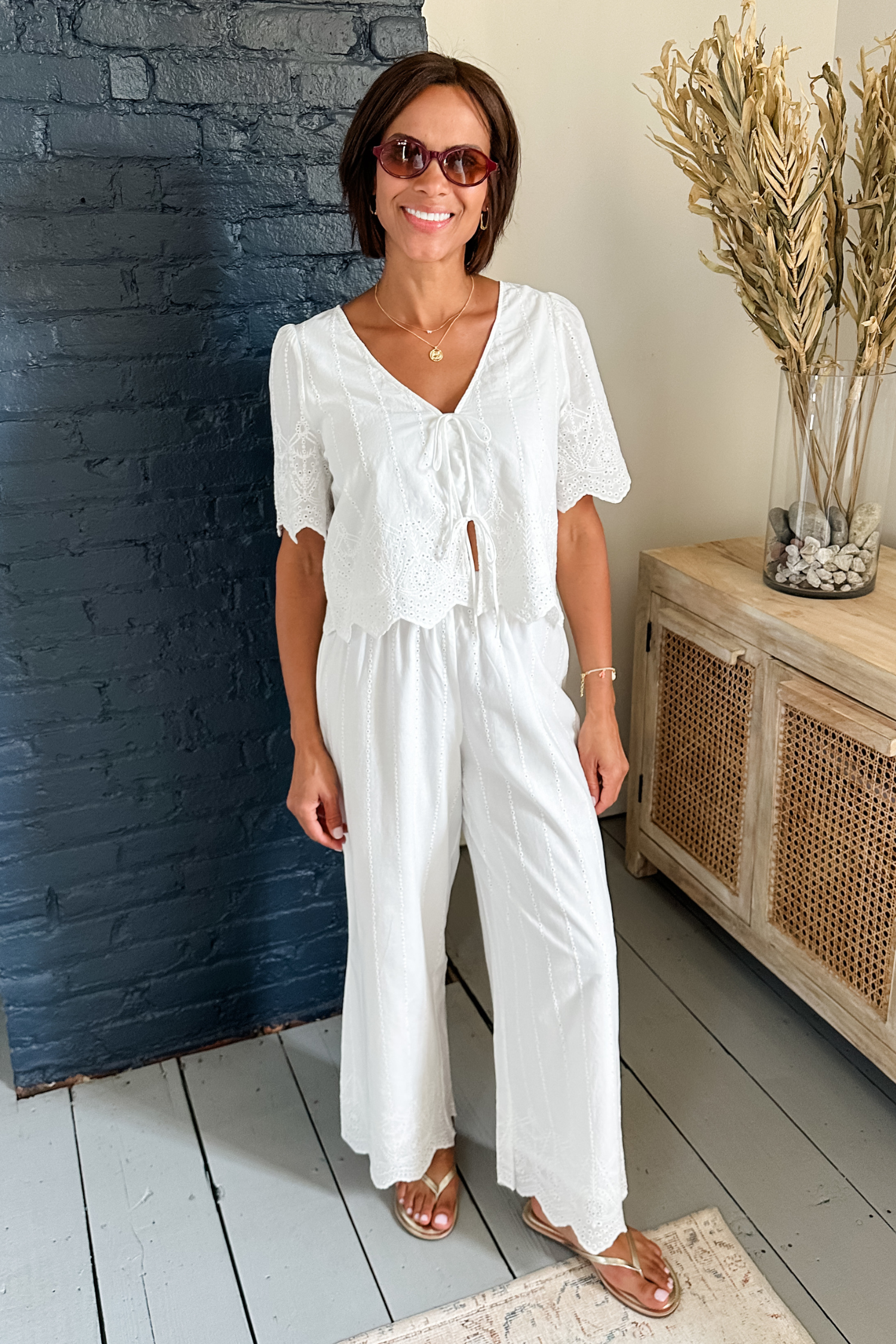Z Supply Sea Easta Embroidered Pant – Elizabeth Boutique 